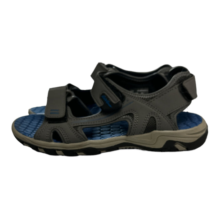 Eddie Bauer Boy's Comfort Sole 3 Adjustable Straps River Sandal