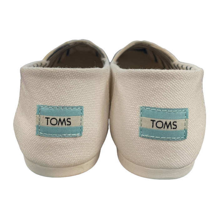 TOMS Women's Slip On Classic Alpargata Casual Cotton Canvas Flats