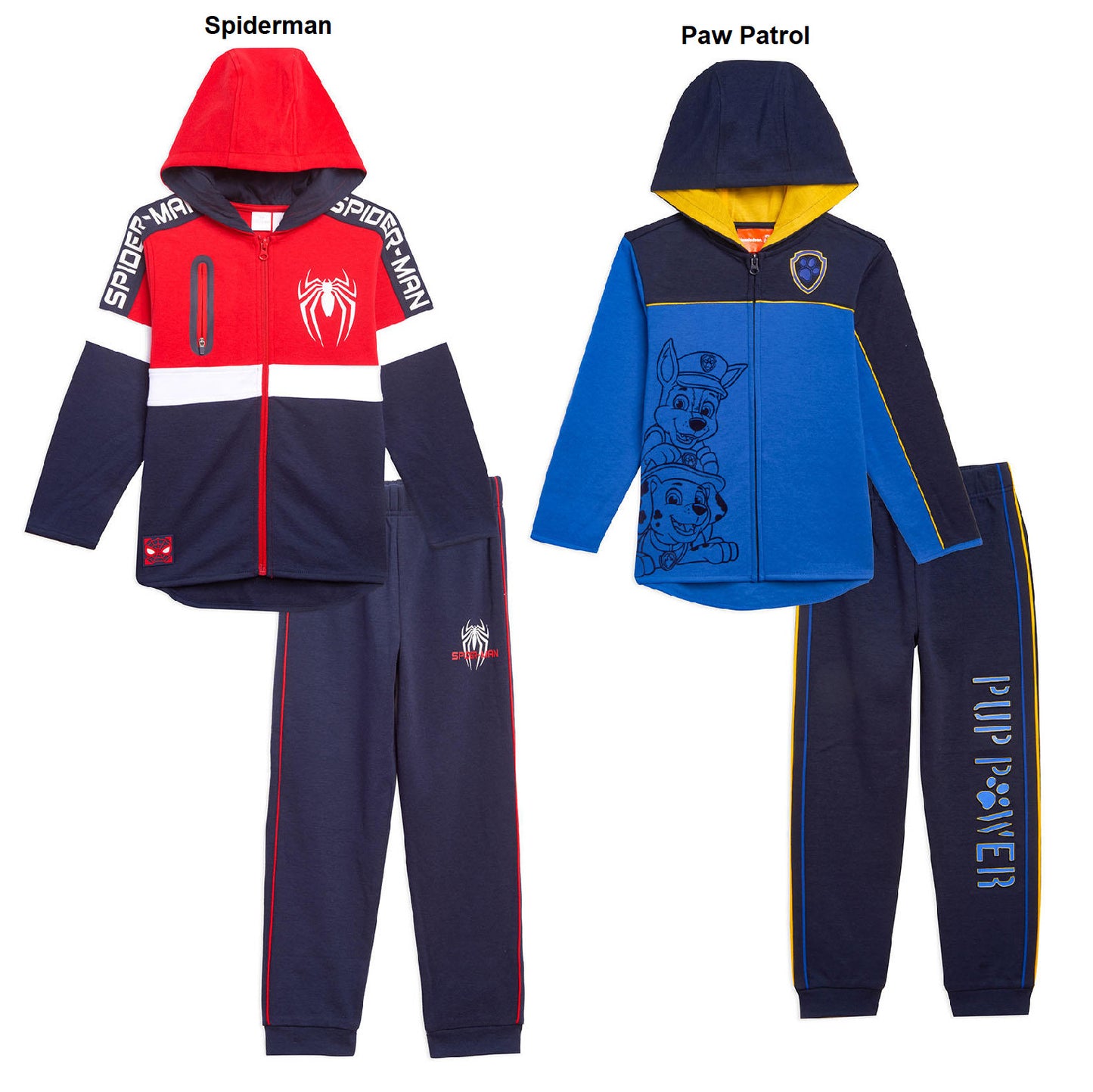 Licensed Boy's Active Hoodie And Jogger Set