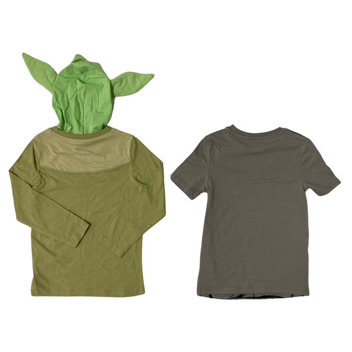 Star Wars The Mandalorian Boy's Lightweight Hoodie & T-Shirt