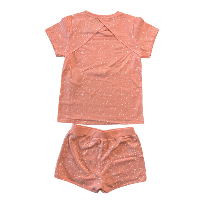 LOL Surprise! Girl's 2 Piece Short Sleeve Shirt & Shorts Set