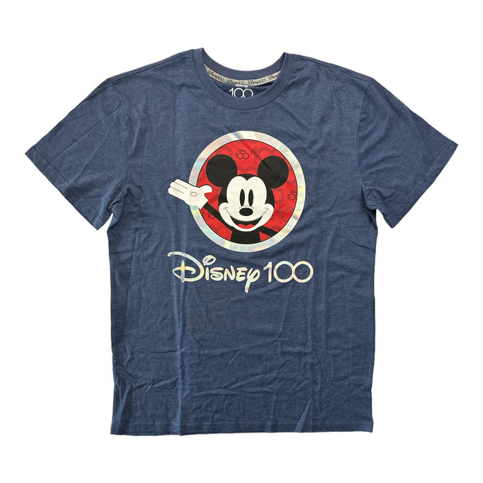 Disney Adult Unisex 100th Anniversary Graphic Short Sleeve Crewneck Tee