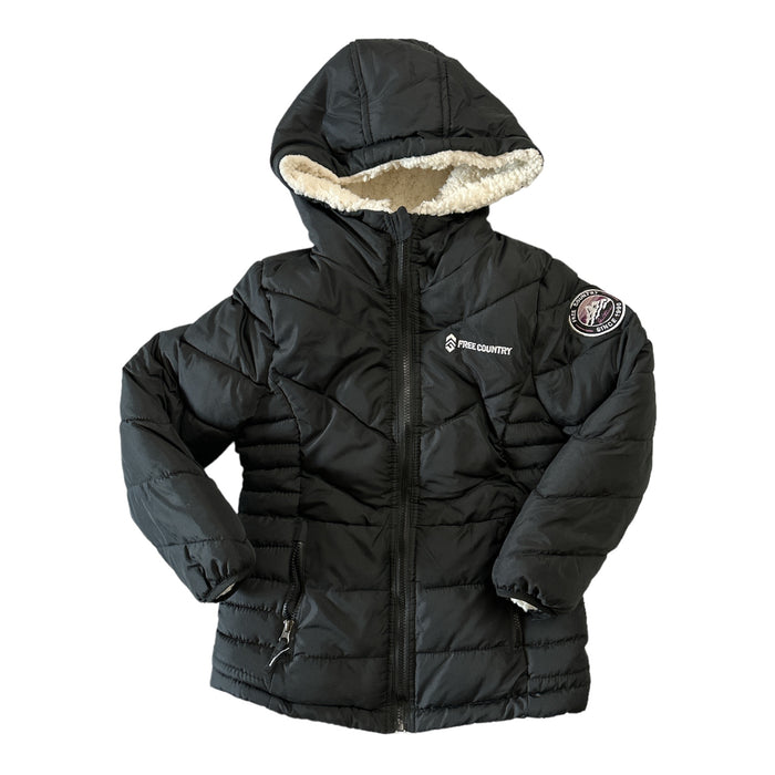 Free Country Girl's Insulated & Warm Reversible Jacket