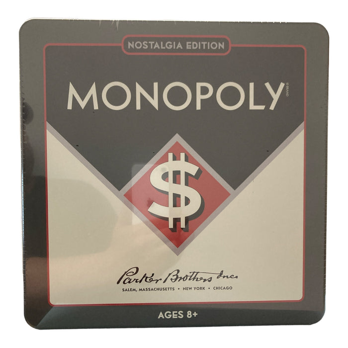 Monopoly Nostalgia Edition with Collectible Tin by Winning Solution