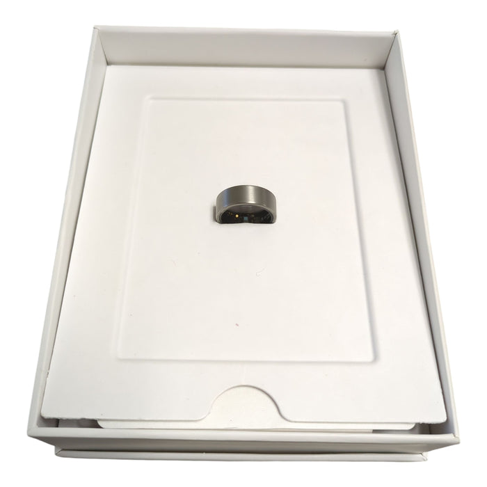 Ultrahuman Ring AIR Smart Ring, Health Tracker, Men/Women, Raw Titanium, Size 7