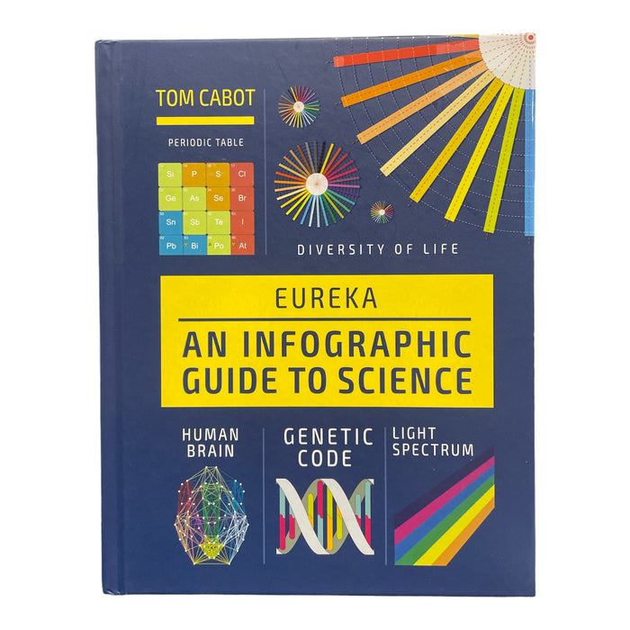 Science Hardback Eureka An Infographic Guide to Science Hardcover, Tom Cabot — Ewirelessgear