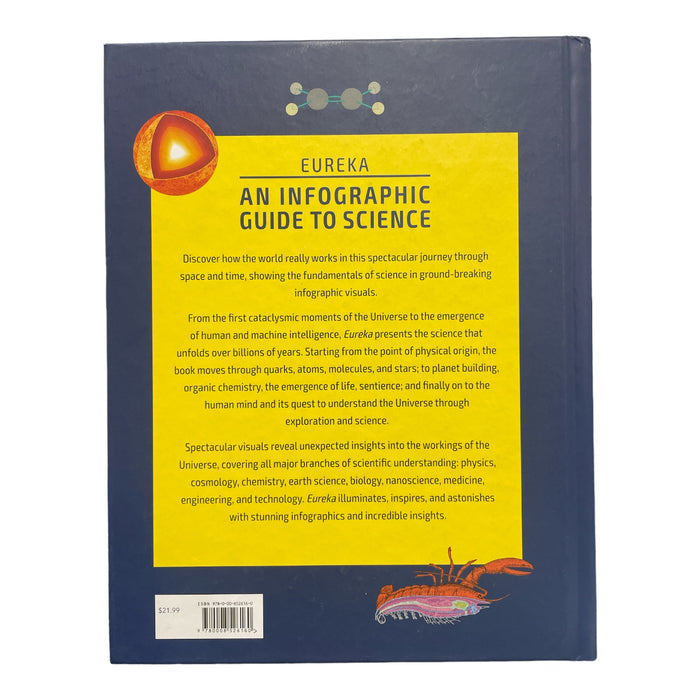 Eureka An Infographic Guide to Science Hardcover, Tom Cabot