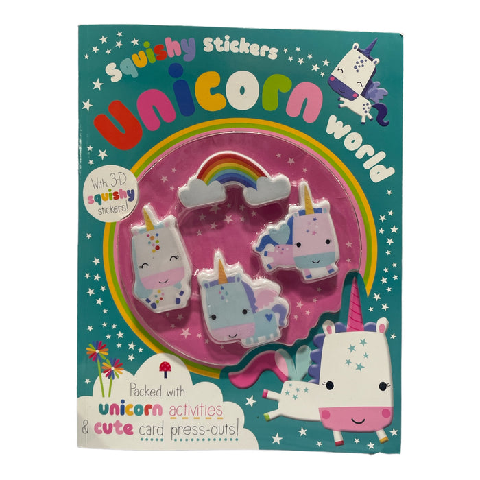 Squishy Stickers: Unicorn World with 3D Squishy Stickers, Activities & Cards