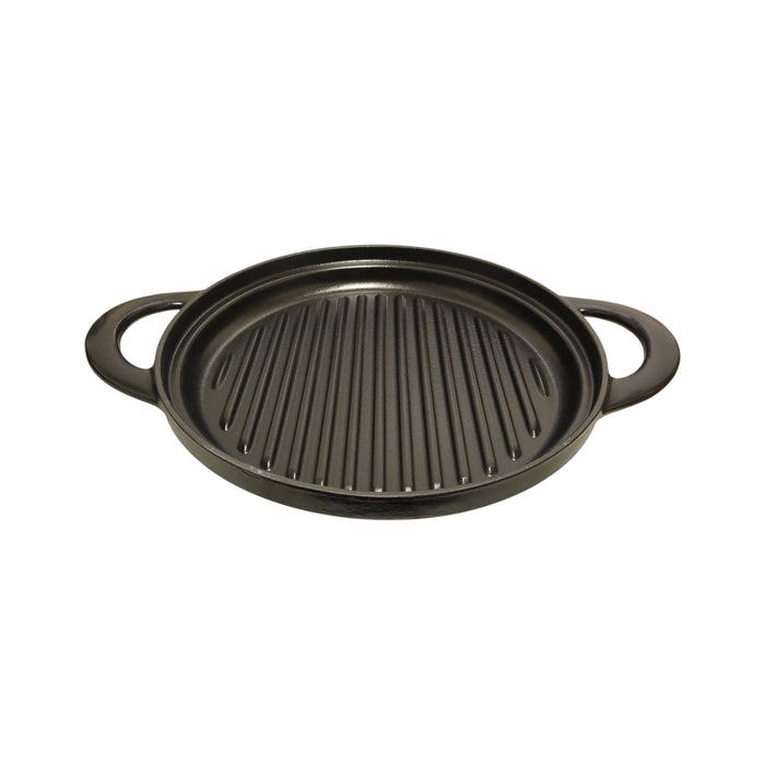 Tramontina 4 Piece Stackable Enamel Cast Iron Cookware Set, Black