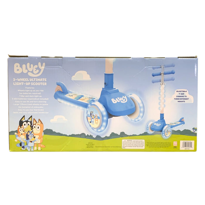 Licensed Character 3-Wheel Ultimate Light Up Scooter with Tilt and Turn Steering