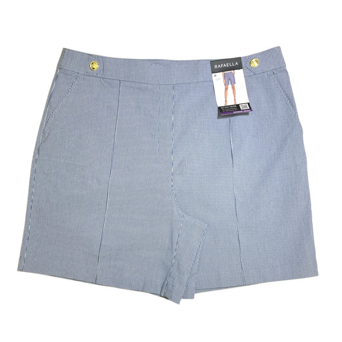 Rafaella Women's 7" Stretch Short, High Stretch Tab Waistband