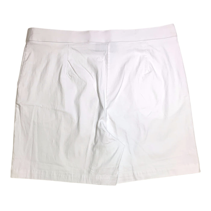 Rafaella Women's 7" Stretch Short, High Stretch Tab Waistband