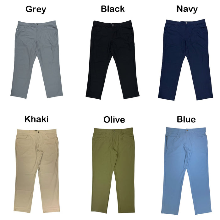Member's Mark Men's Slim Fit 5 Pocket Benton Performance Pants