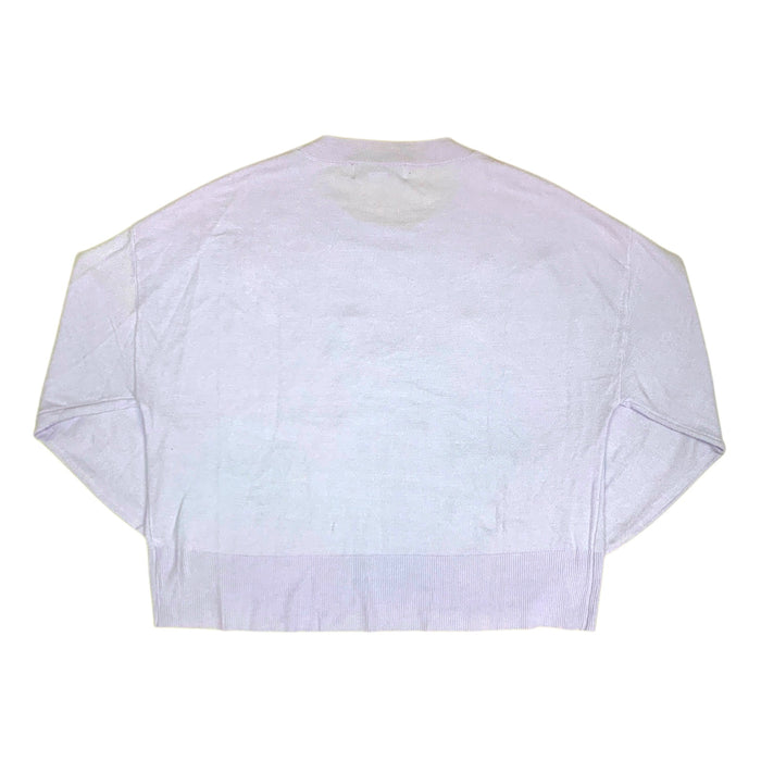 Bridgerton Women's Lace Bow Lightweight Regular Fit Crew Neck Sweater
