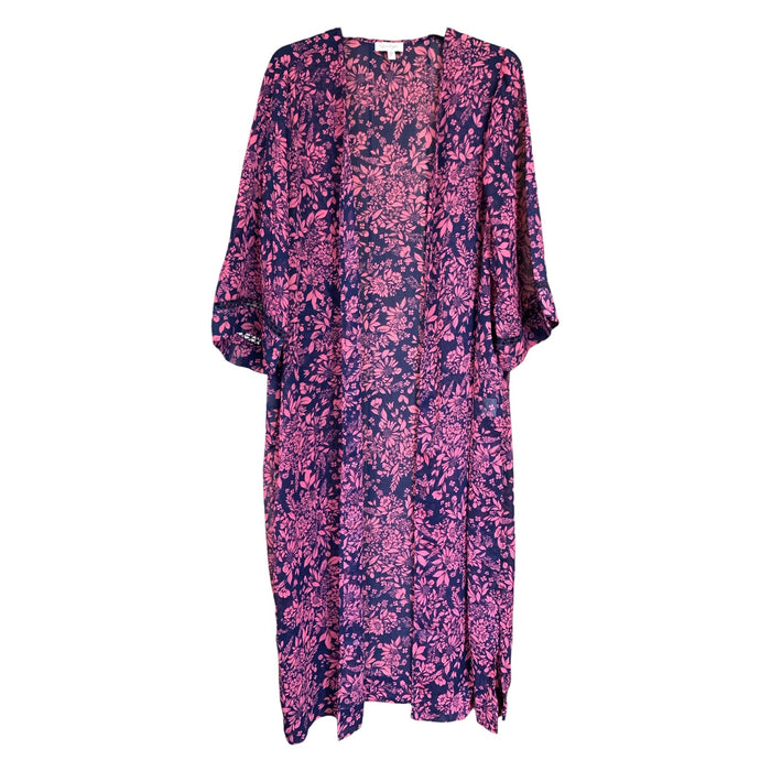 Jessica Simpson Womens Floral Kimono, Lightweight Chiffon Fabric