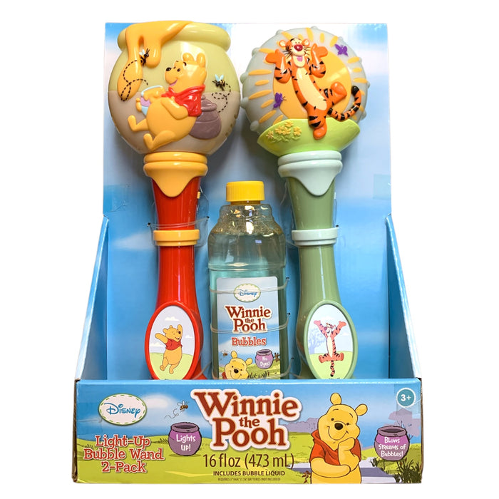 Licensed Character Light-Up Bubble Wands with Bubble Solution, 2 pk