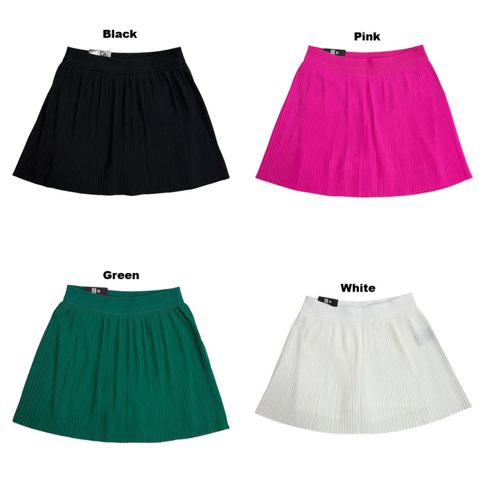 GapFit Women's Active Fit Lightweight Elastic Waist Pleated Skort