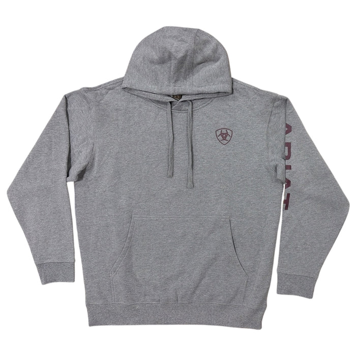 Ariat Men's Relaxed Fit Soft Fleece Logo Hoodie