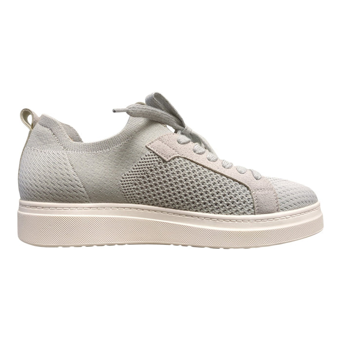 White Mountain Women's Lightweight Breathable Knit Lace-Up Sneaker