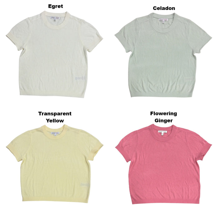 Edited by Hunter McGrady Women's Relaxed Fit Lightweight Luxe Sweater T-Shirt