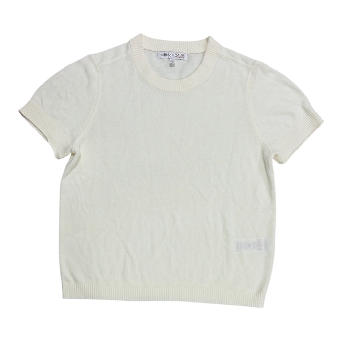 Edited by Hunter McGrady Women's Relaxed Fit Lightweight Luxe Sweater T-Shirt