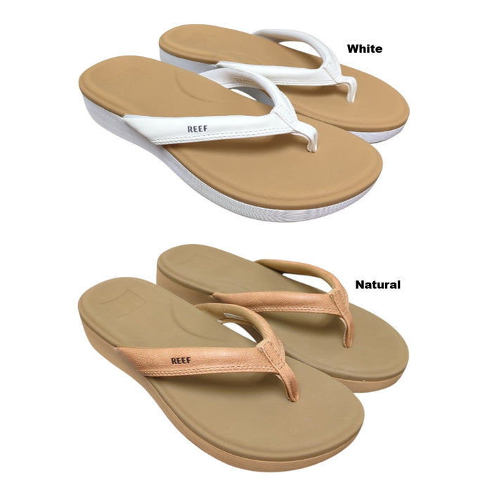 Reef Women's Arch Support Rubber Outsole Cushion Cloud Slip-On Flip-Flop