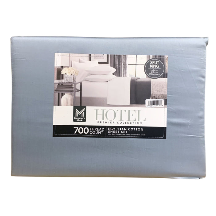 Members Mark 700 Thread Ct Hotel Premier Collection 6 Piece Sheet Set Split King