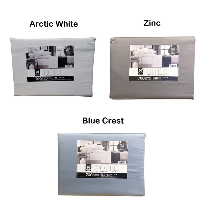 Members Mark 700 Thread Ct Hotel Premier Collection 6 Piece Sheet Set Split King
