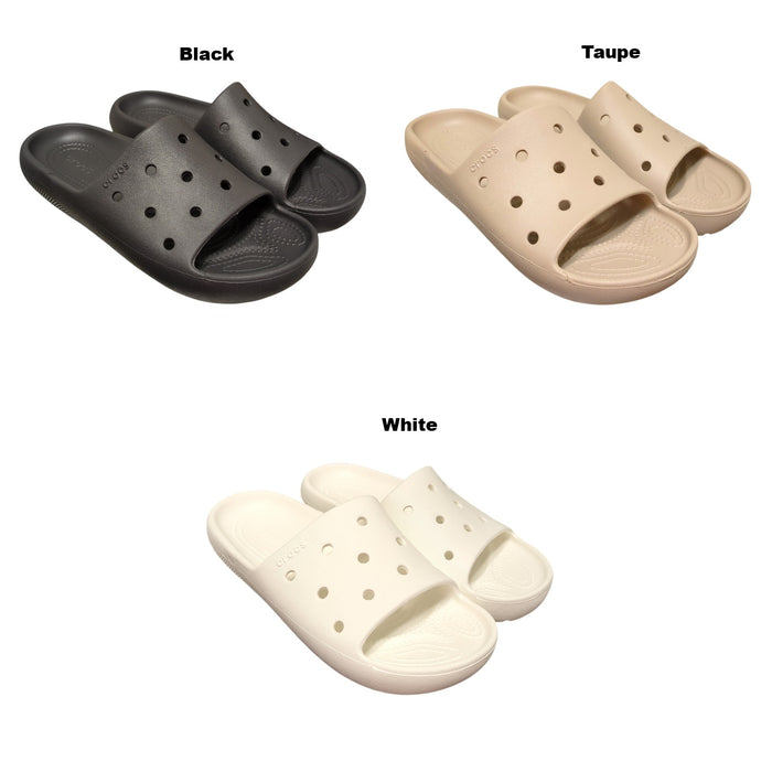Crocs Unisex Classic Lightweight Fast Drying Slide Sandal