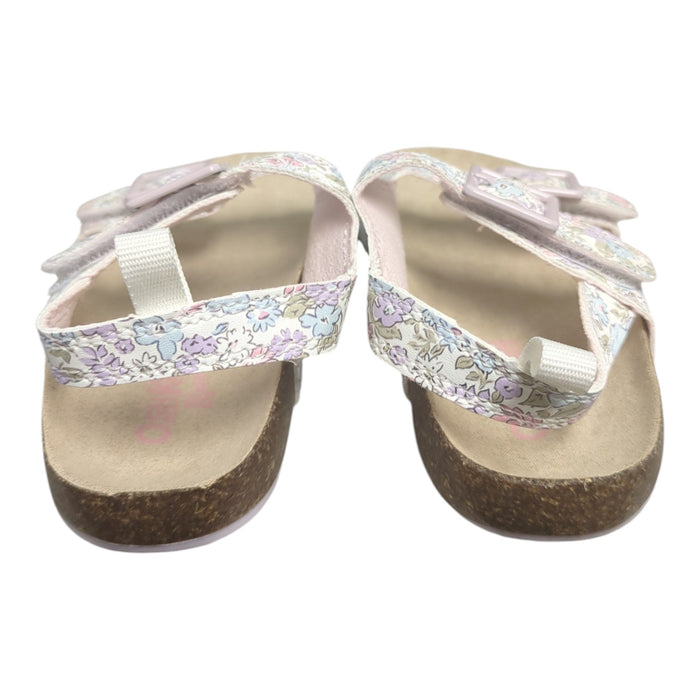 OshKosh B'Gosh Toddler Girls Hook & Loop Strap Contoured Footbed Sandal