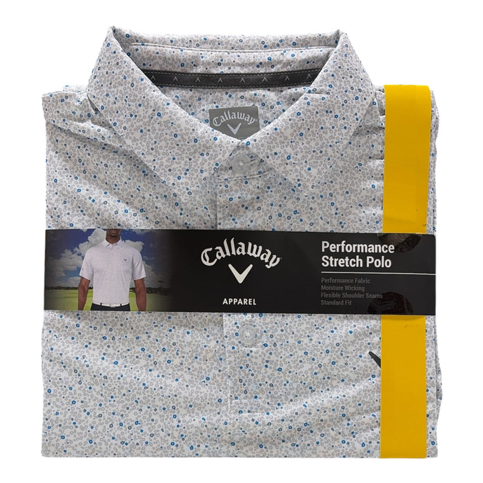 Callaway Men's Standard Fit Lightweight Moisture Wicking Performance Polo