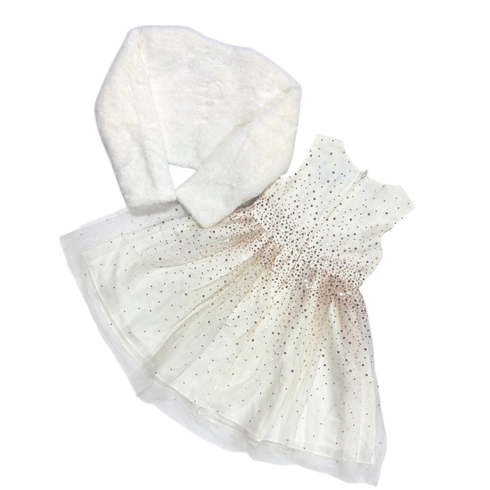 Rare Editions Girls Special Occasion/Holiday Regular Fit Dress