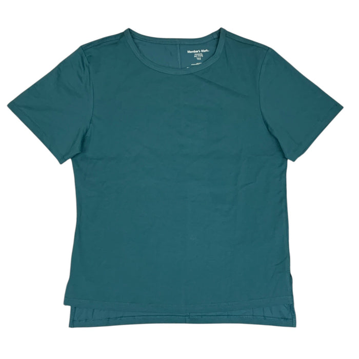 Member's Mark Women's Active Tee, Boatneck, Relaxed Fit with Side Slit