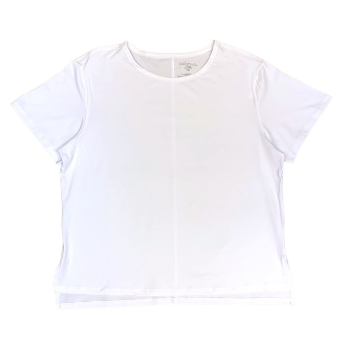 Member's Mark Women's Active Tee, Boatneck, Relaxed Fit with Side Slit