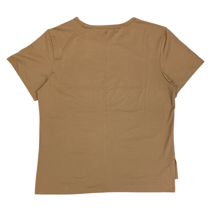 Member's Mark Women's Active Tee, Boatneck, Relaxed Fit with Side Slit