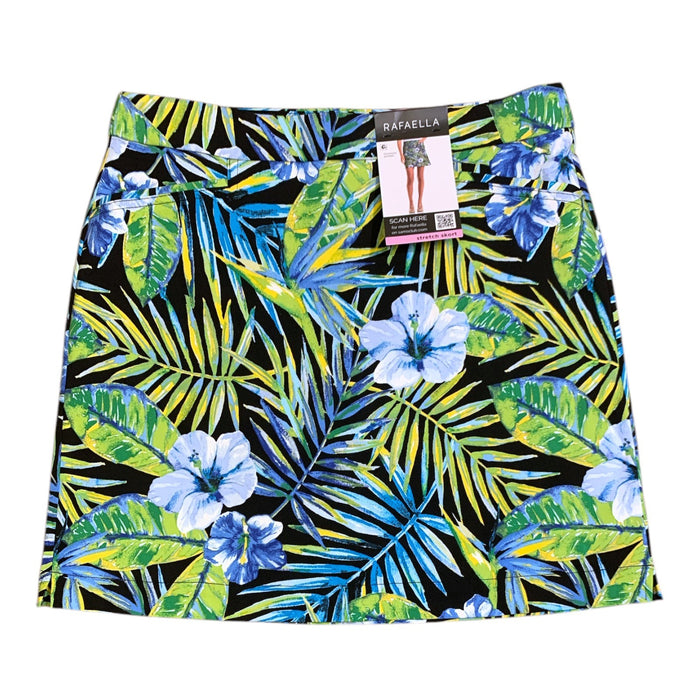 Rafaella Women's Stretch Skort with Pockets, Classic Fit, Mid-Thigh, Plus Size