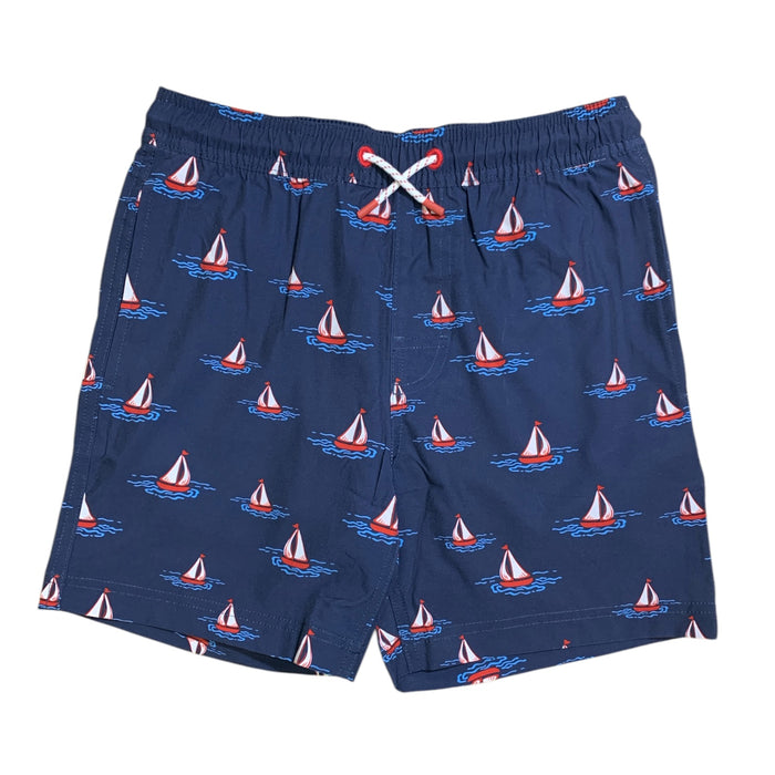 Member's Mark Boy's Resort Swim Trunk with Built-In Liner, 4-Way Stretch