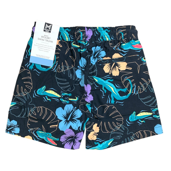 Member's Mark Boy's Resort Swim Trunk with Built-In Liner, 4-Way Stretch