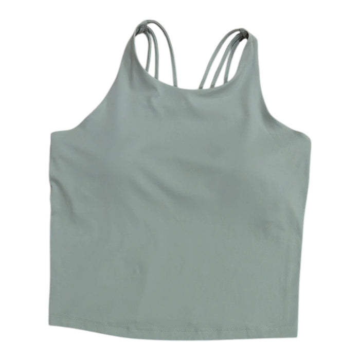 Member's Mark Women's 4-Way Stretch Built-in Shelf Bra Zen Tank Top