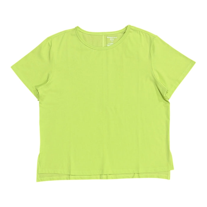 Member's Mark Women's Active Tee, Boatneck, Relaxed Fit with Side Slit