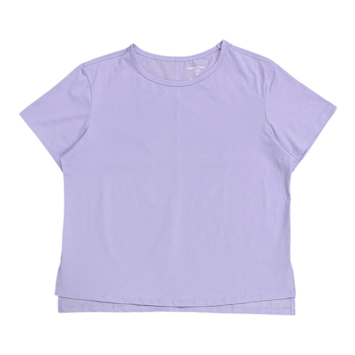 Member's Mark Women's Active Tee, Boatneck, Relaxed Fit with Side Slit