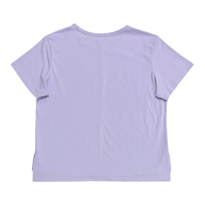 Member's Mark Women's Active Tee, Boatneck, Relaxed Fit with Side Slit