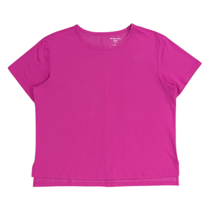 Member's Mark Women's Active Tee, Boatneck, Relaxed Fit with Side Slit
