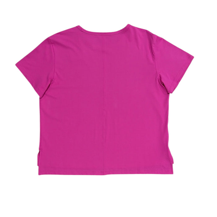 Member's Mark Women's Active Tee, Boatneck, Relaxed Fit with Side Slit