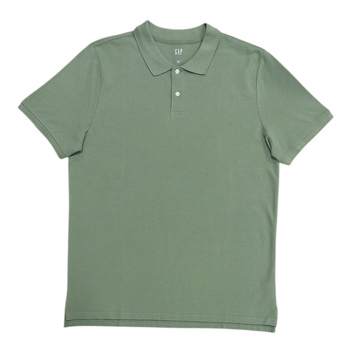 Gap Men's Lightweight & Breathable Waffle-Like Textured Pique Polo