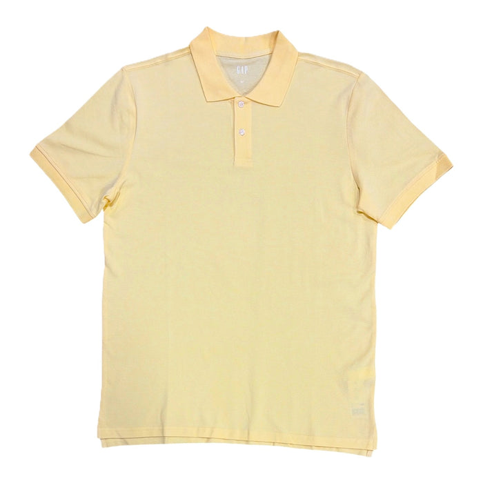 Gap Men's Lightweight & Breathable Waffle-Like Textured Pique Polo