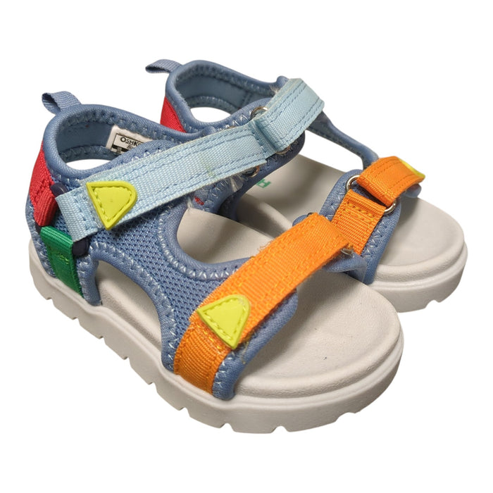 OshKosh B'Gosh Toddler Boys Hook & Loop Strap Sandal, Meadow