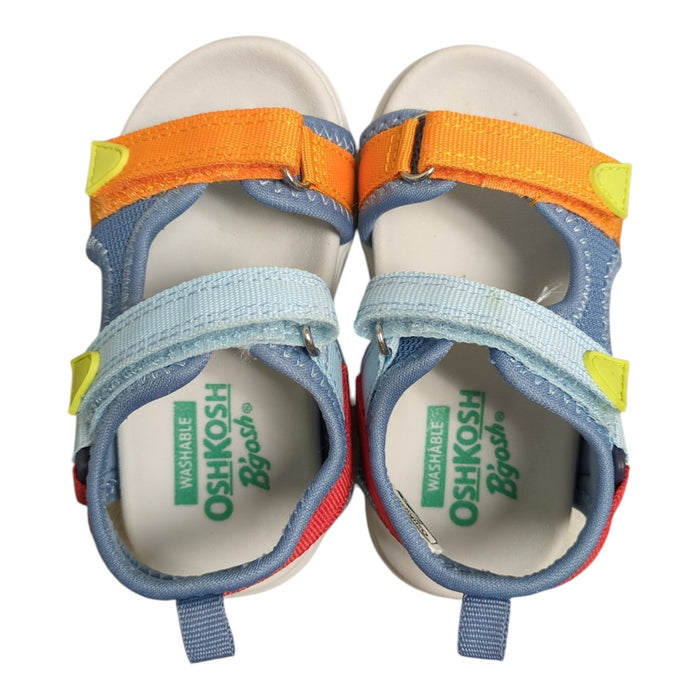 OshKosh B'Gosh Toddler Boys Hook & Loop Strap Sandal, Meadow