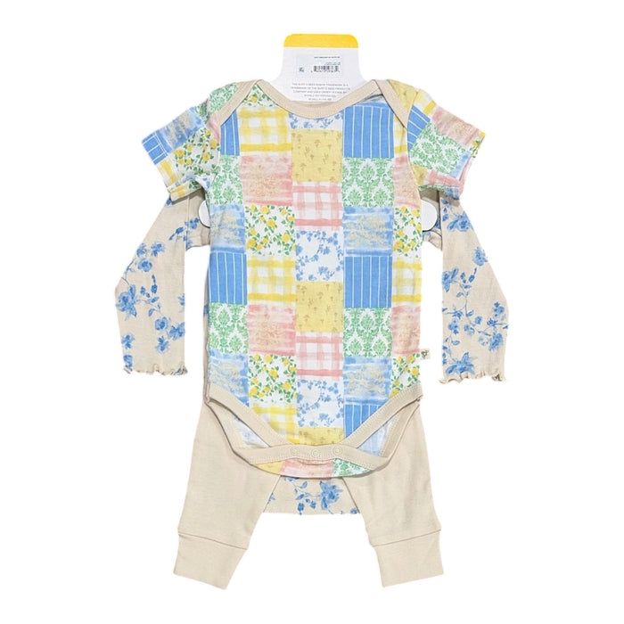 Burt's Bees Unisex Baby 100% Organic Cotton 4-Piece Outfit Set