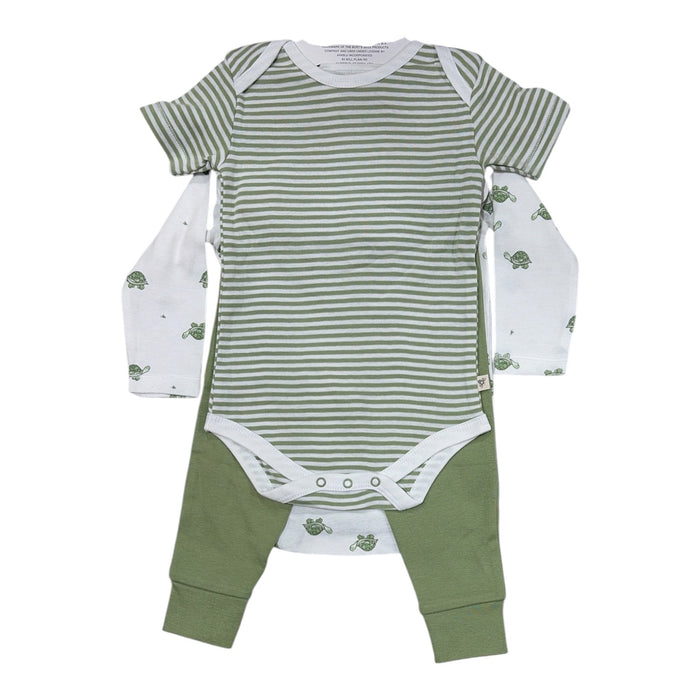 Burt's Bees Unisex Baby 100% Organic Cotton 4-Piece Outfit Set